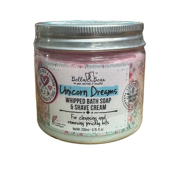 Bella & Bear Unicorn Dreams Whipped Bath Soap  6.76oz - Picture 1 of 4